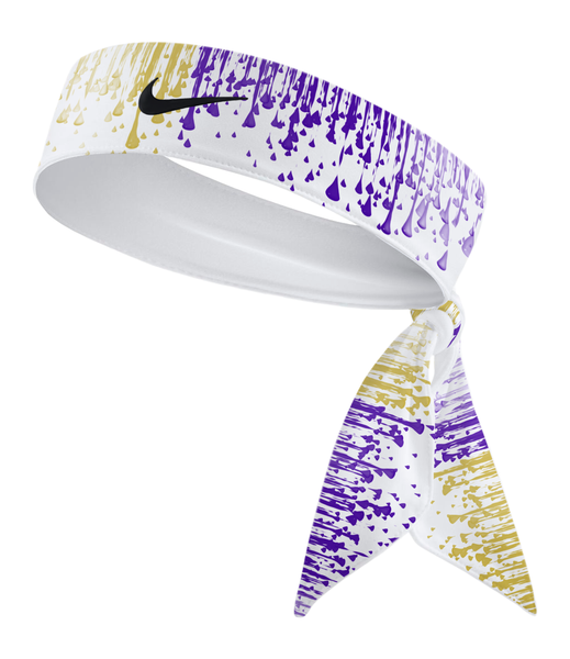 Custom Purple Gold Tie Headband – B3 U ATHLETICS